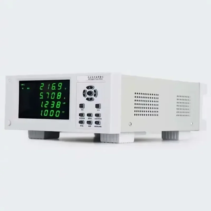 high-precision AC/DC parameter measuring instrument 600V/20A/1200W voltage and current power factor display