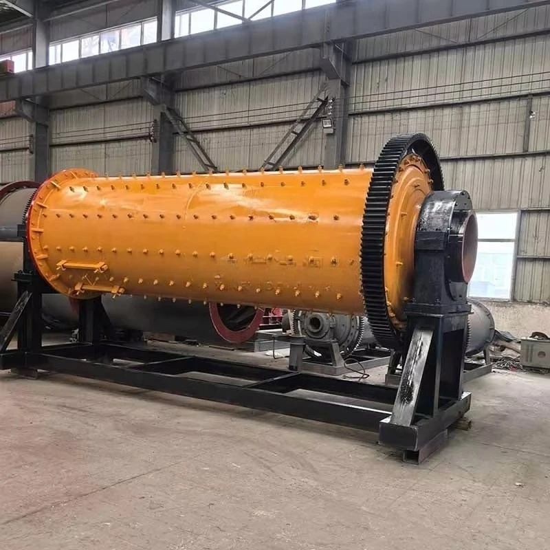 Wet Dry Ball Mill 200-300kg/h Laboratory Ore Grinding Machine For Rock Sample Testing Customized Voltage Motor For Africa Mining