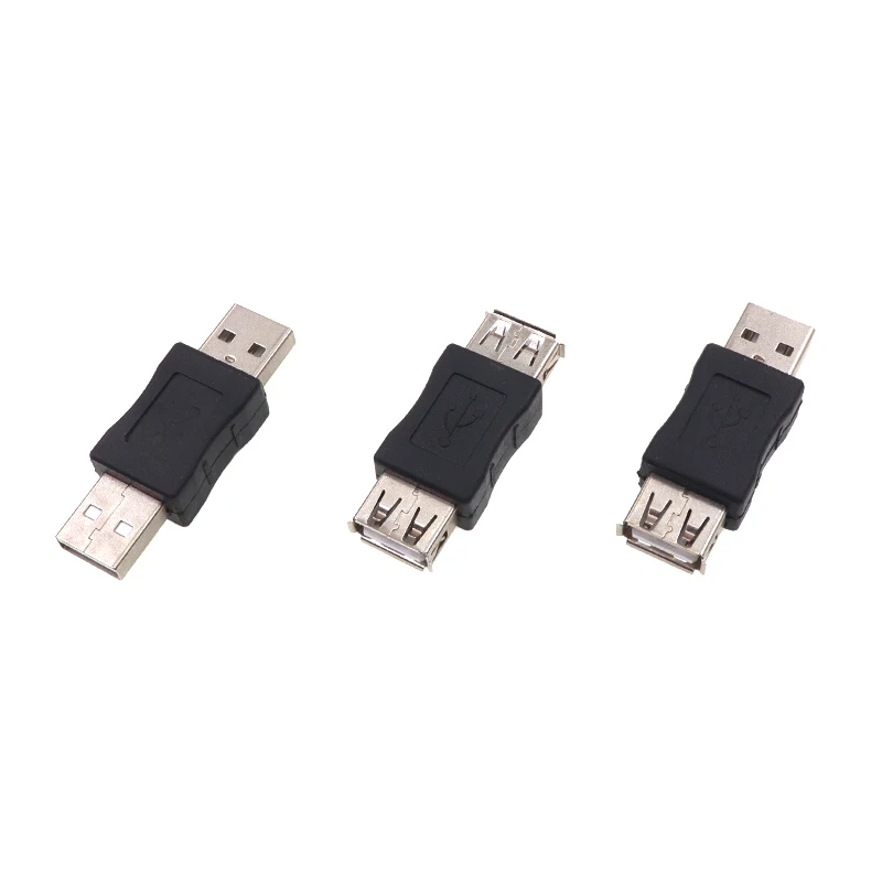 USB2.0A Male To Male - Konektor Ekstensi USB 2.0, Adaptor Female/Female & Male/Female, Transfer Data Berkecepatan Tinggi