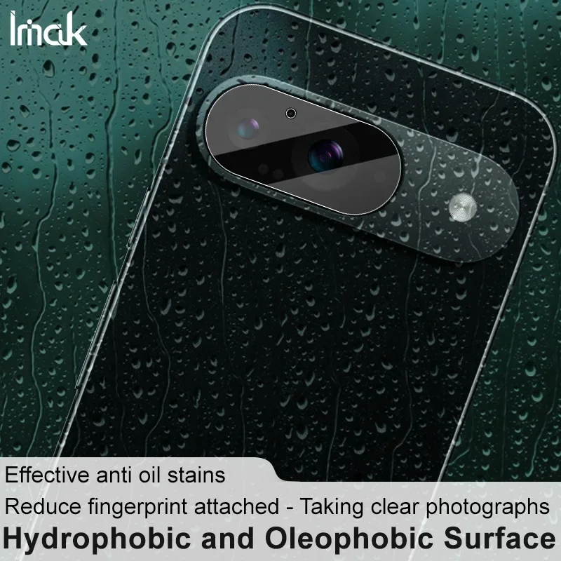 Film lensa kaca lensa untuk Pixel 9 IMAK 2 BH, Film lensa kaca definisi tinggi untuk Google Pixel 9 Pro XL