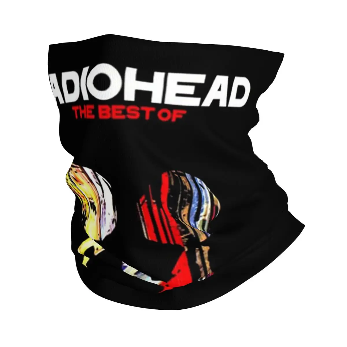 Radiohead Band Music Bandana Neck Cover Printed Mask Scarf Warm Headband Unisex Adult Washable