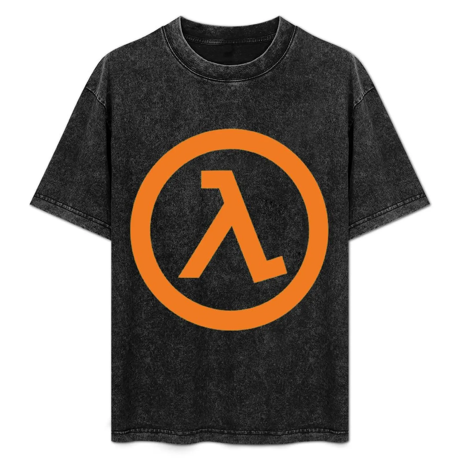 

Half-Life Lambda T-Shirt Basic Short Sleeve Cotton Blend T-Shirt