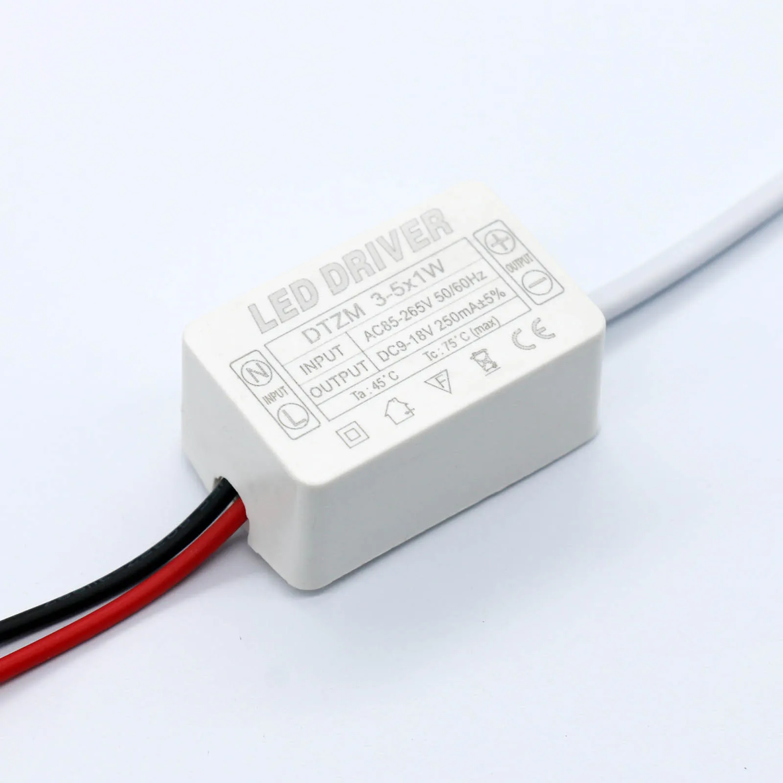 3W 4W 5W LED Driver AC85-265V 250mA LED Power Supply Unit Lighting Transformer for Tube Lamp Desk Lamp