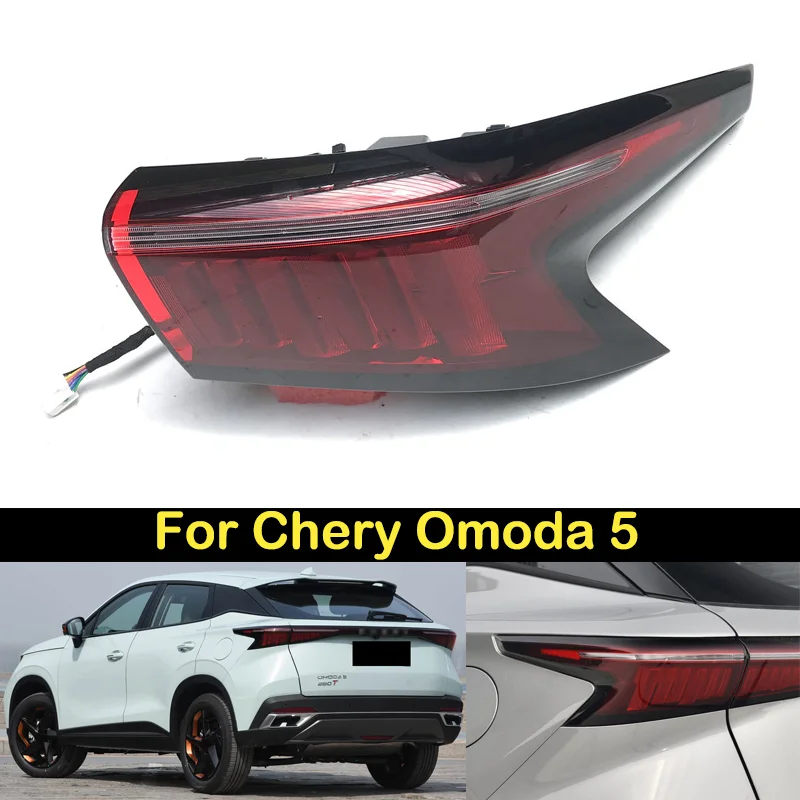 

Светодиодный задний фонарь DECHO для Chery Omoda 5, стоп-сигнал, задний бампер, задние фонари, задний фонарь 605000361AA