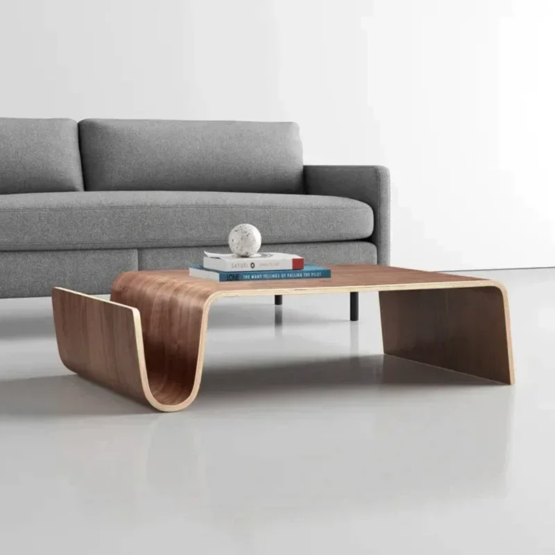 Wooden Dining Small Coffee Table Console Corner Tea Design Side Center Coffee Table Auxiliary Couchtisch Modern Furniture