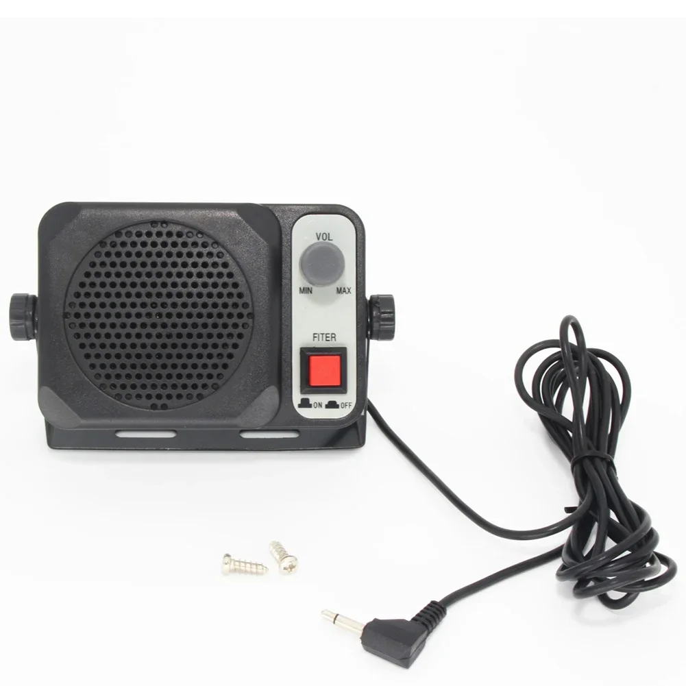 Radio Speaker With On off Button 13x9.5x3cm Switchable 3.5mm Duty External Heavy Indepence Circuit Loudspeaker