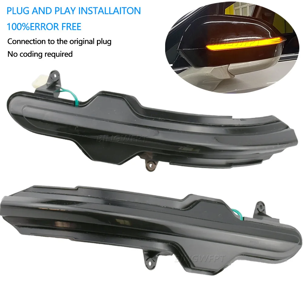 2pcs For Lincoln 20-22 Corsair LED Mirror Turn Signals