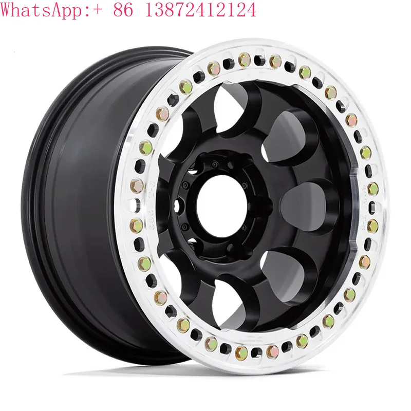 Внедорожные Beadlock 16, 17, 18, 19, 20, 21 дюйм, 5, 6, 8 отверстий, кованые колеса из алюминиевого сплава, спортивные колеса 4X4 по индивидуальному заказу