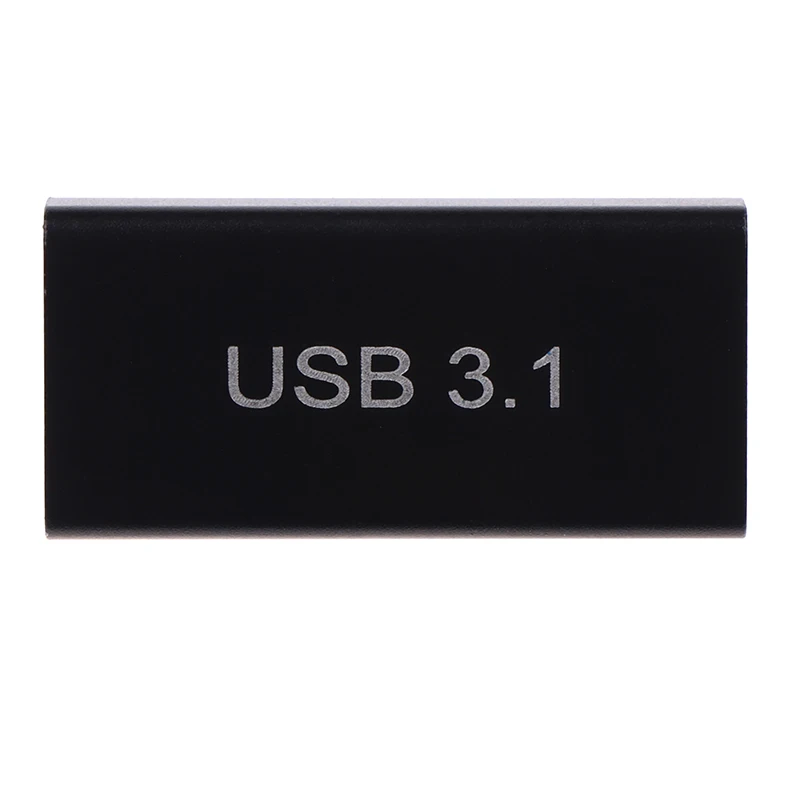 1Pc USB 3.0 Coupler Female To USB Straight Converter Type C Female Adapter Speed USB3.0 Type-C Extender Connection Converter