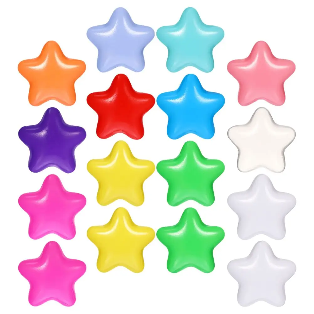 

200 PCS Ocean Ball Creative Swimming Toys Star Shape or Children Amusement Park Pits Balls Baby