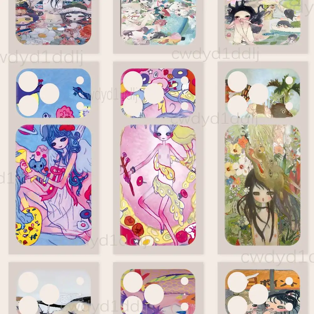 

Защитная 3D-пленка A-Aya Takano с аниме-дизайном для iPhone 17 Pro/17 Pro Max, полноцветная, на всю заднюю панель, наклейка-скин