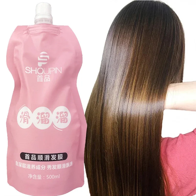 500ml Keratin Hair Mask Magical 5 Seconds Collagen Hair Repair Damage Frizzy Hair Damage Mask Hair Shiny Hair Care Scalp 2024