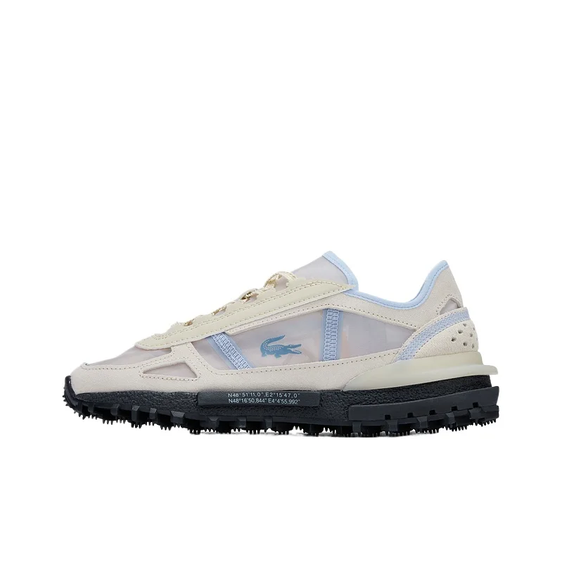 POIZON LACOSTE Sapatos casuais de cano baixo femininos