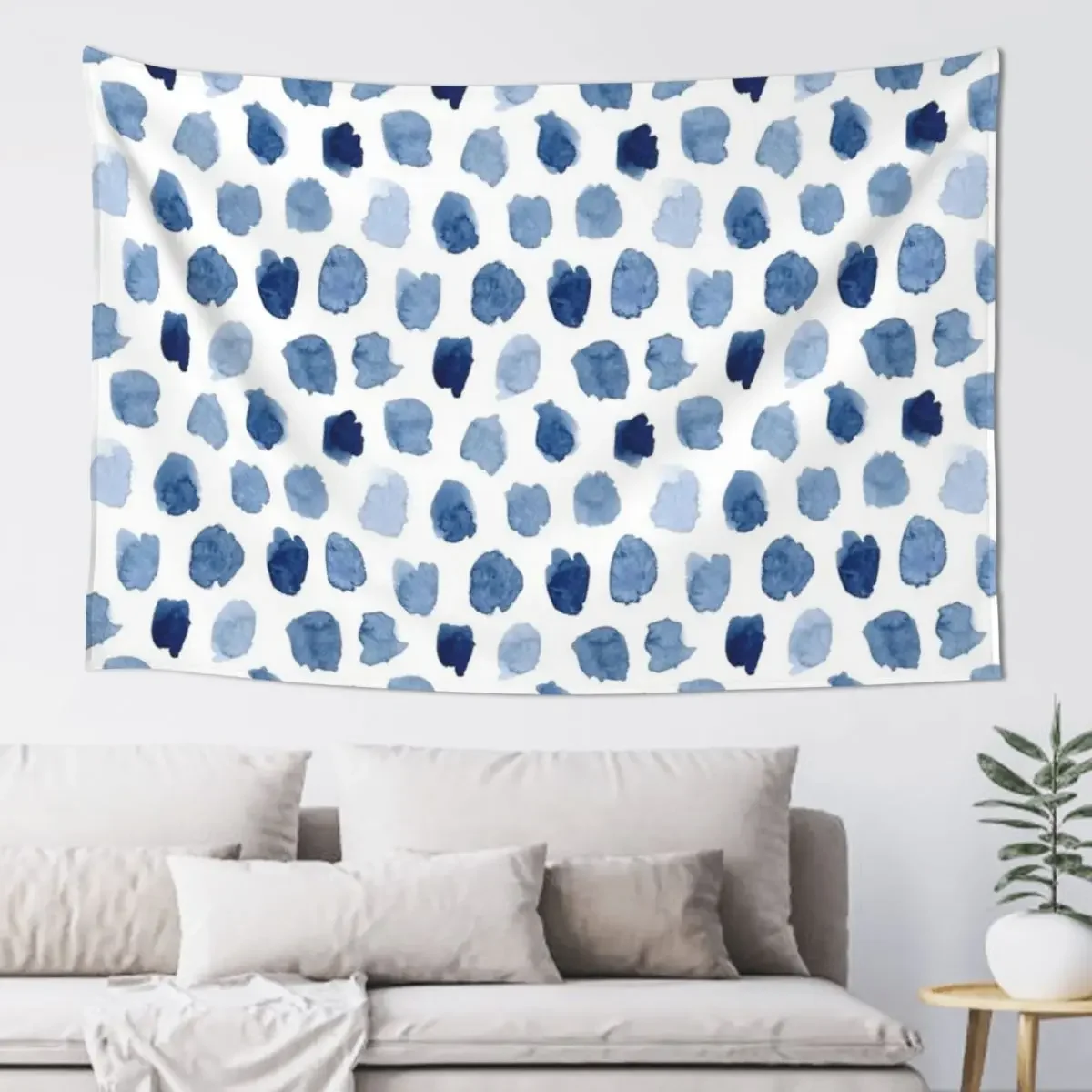 

Indigo Love Tapestry Christmas Decoration House Decoration Decoration For Bedroom Tapestry