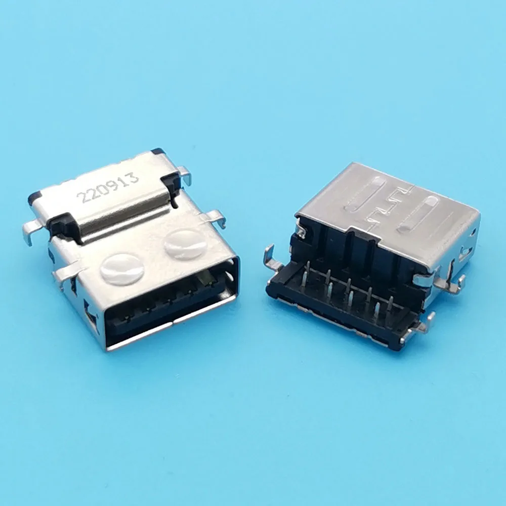 1pc USB 3.0 Type A Standard Port Female Solder Jacks Connector Pcb Socket For HP Shadow Elf 8pro Laptop USB A 3.0 Interface