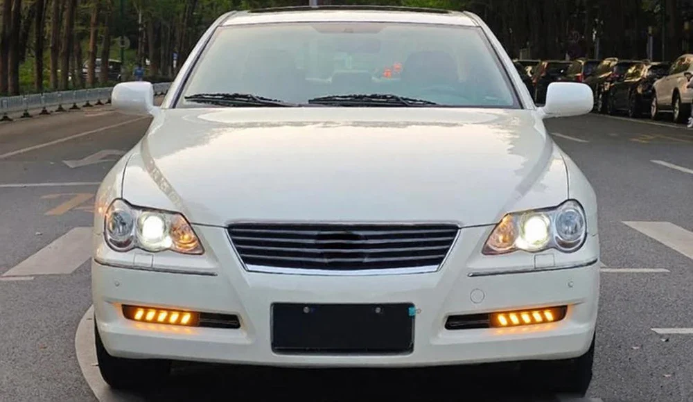 2Pcs /Set LED DRL Car Daytime Running Light Lamp For Toyota MARK X 2004 2005 2006 2007 2008 2009 Front Bumper Day Lights detail image 9