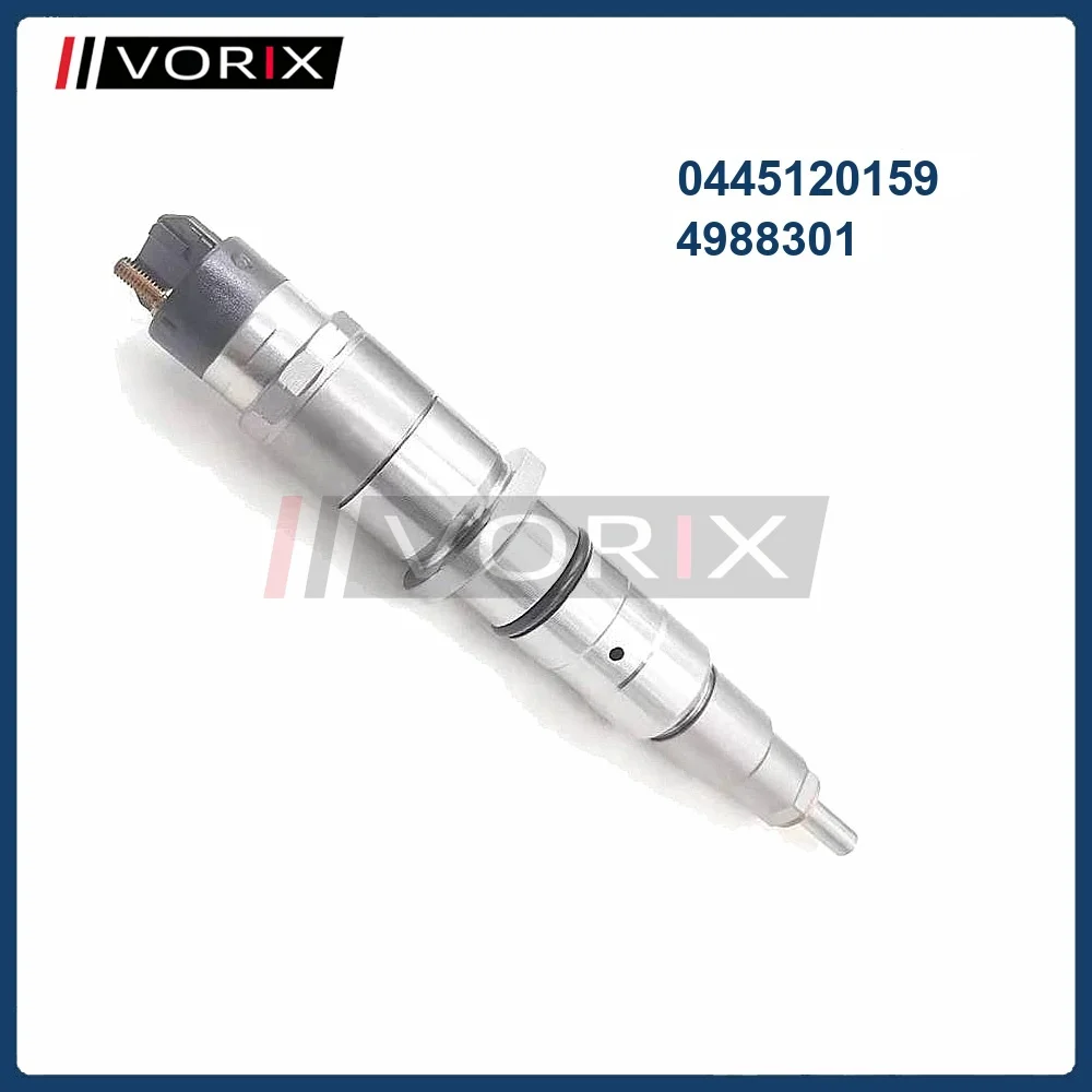 

0445120159 4988301 Common Rail Diesel Fuel Injector for Bosch Cummins QSB4.5