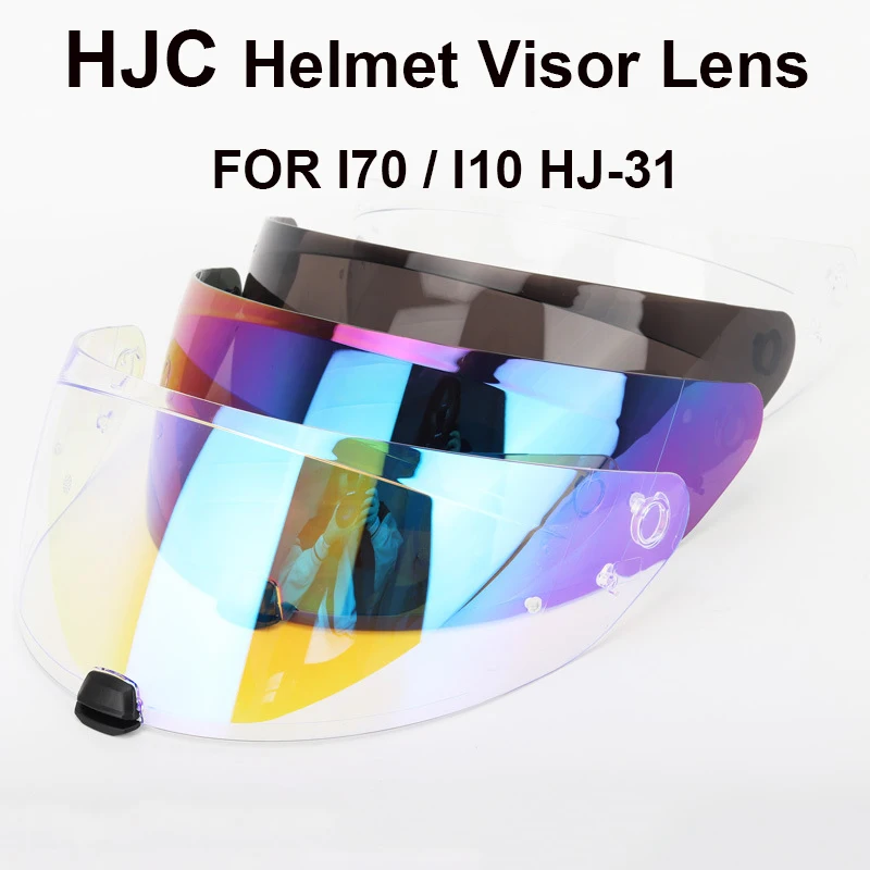 HJC HJ-31 Motorcycle Helmet Visor for HJC I70 I10 Anti-UV Dust-proof Helmet Lens Accessories