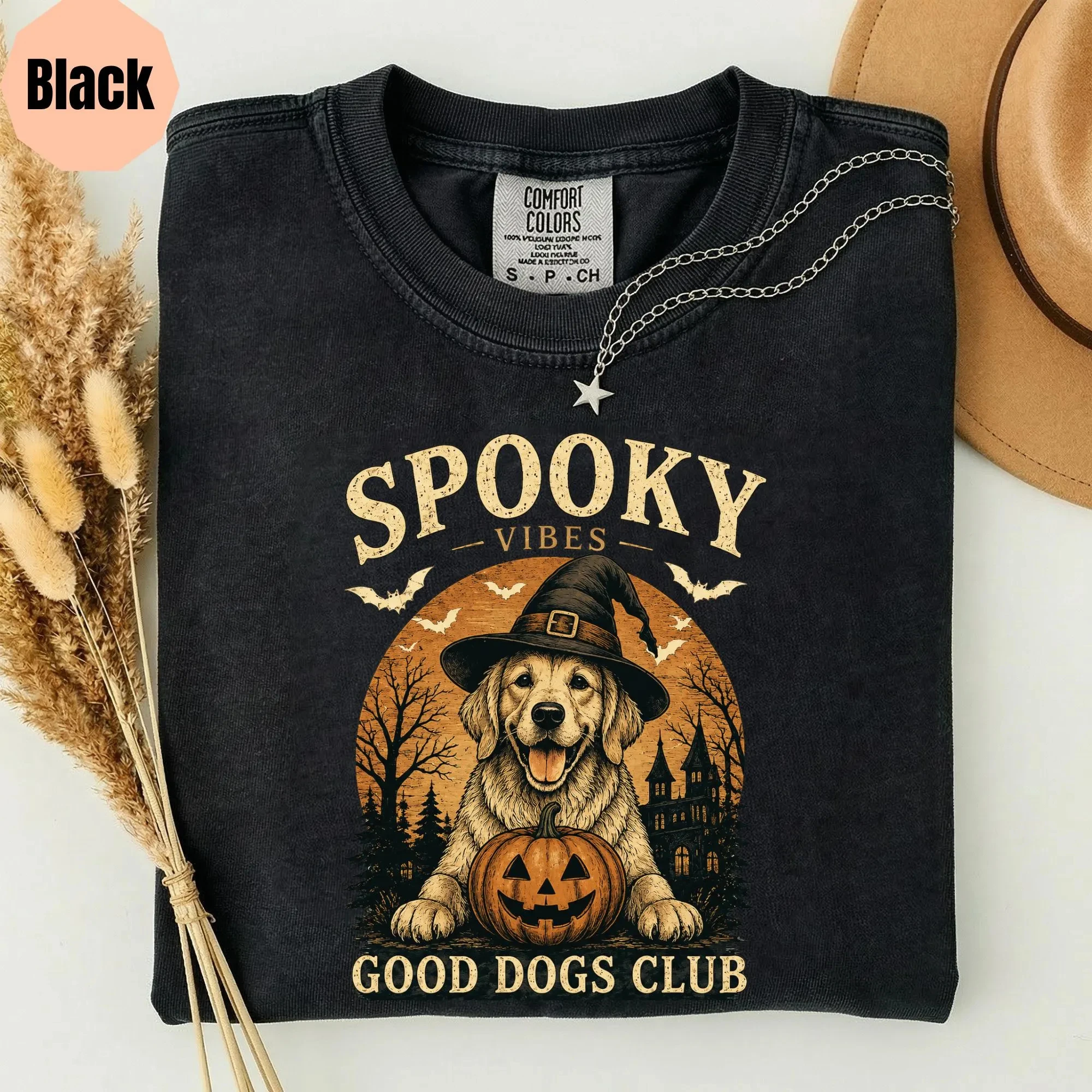 Dachshund Halloween Shirt, Spooky Dog Mom Shirt, Gift for Dachshund Mom, Halloween Dog Lover Shirt