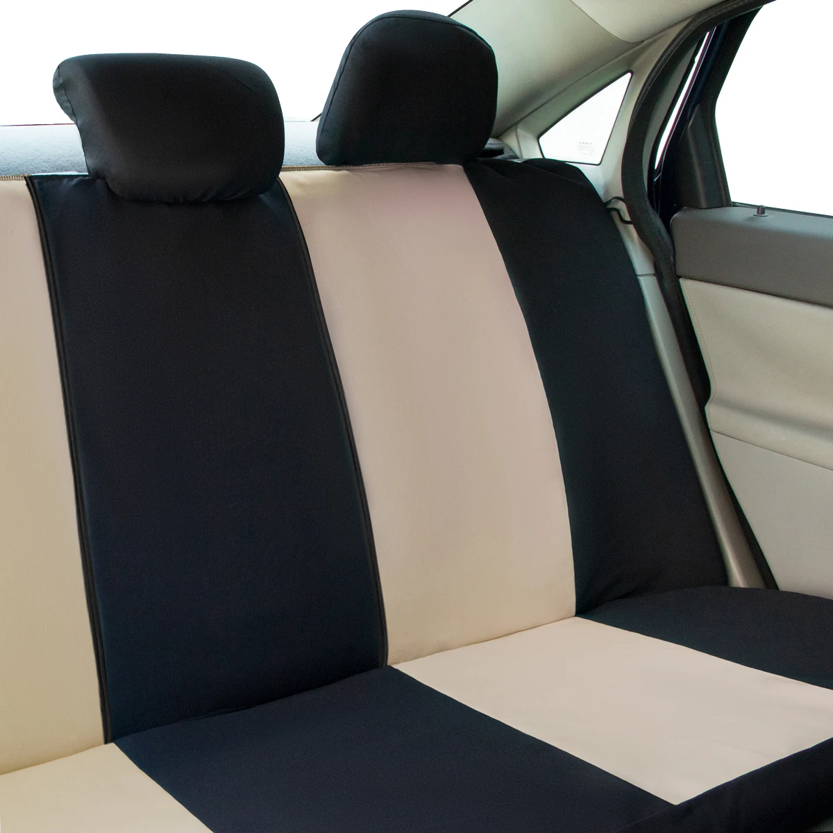 Sportlicher Stil, komplettes Set, Autositzbezüge aus Polyestergewebe, Autositzschutz, universell passend für die meisten Autos und SUVs – Detail 19