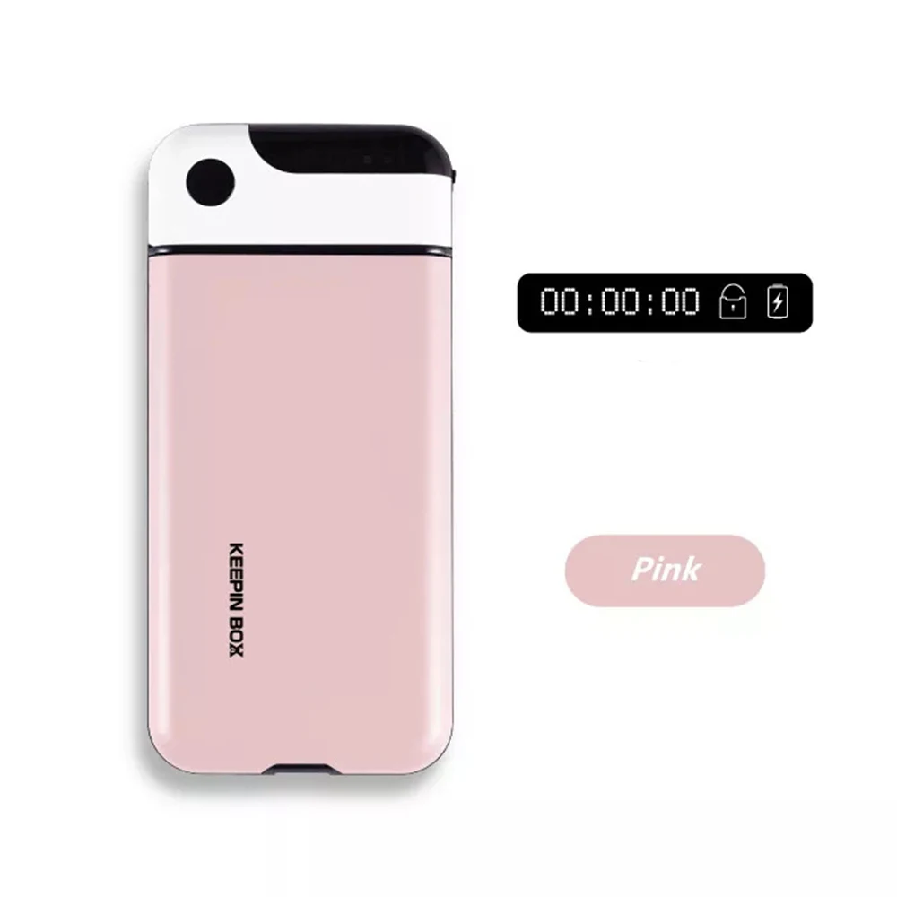 Mobile Phone Lock Box With Timer Smartphone Locking Case Safe Timed Lockbox For IPhone Dropshipping Self-discipline Timed Box