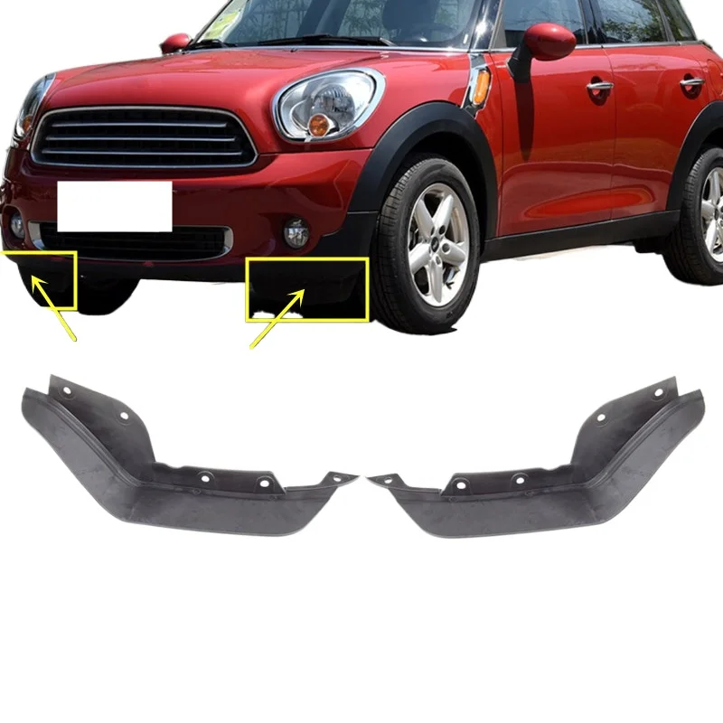 Front Bumper Splash Mud Flap Guard Pressure Lip for Mini Cooper Countryman R60 Paceman R61 2010-2016