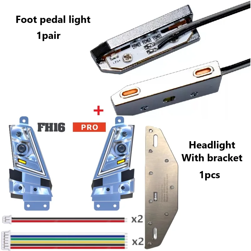 RC 1/14 LED 5V المصباح نظام الإضاءة مصباح ل 1/14 Tamiya مركبة يتم التحكم بها عن بُعد FH16 XL750 56360 56362 56375 Nooxion MFC-03 M24 RC أجزاء
