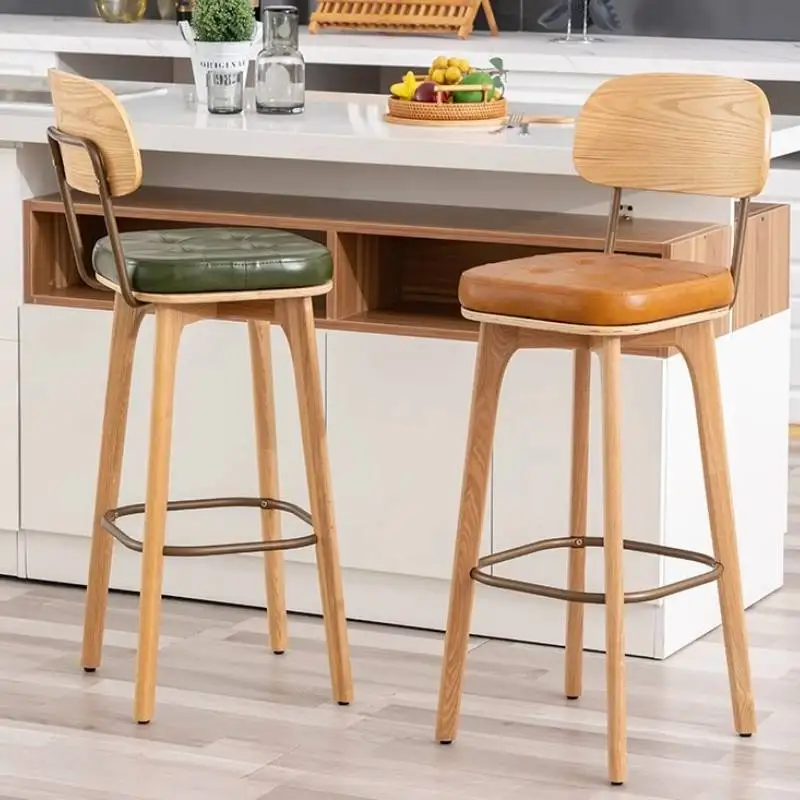 

Industrial Design Bar Chair Back Support High Breakfast Office Bar Chair Counter Stools Ergonomic Taburete Cocina Furniture