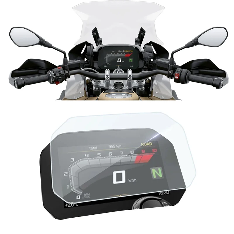 For BMW R1250GS R1200GS LC Adv F750GS F850GS C400X F900XR R1250R R1300GS Cluster Scratch Film Protection Screen Protector TPU 