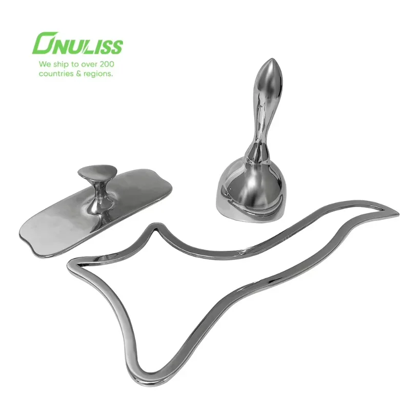 7Pcs Metal Madero Therapy Massage Tool Set Stainless Steel Body Sculpting Lymphatic Drainage Massager Kit