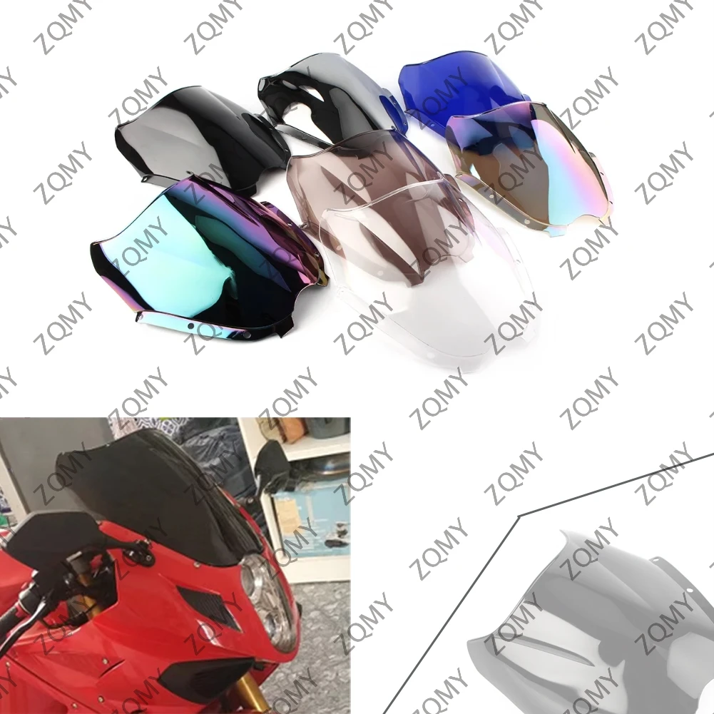 Pára-brisa da motocicleta para Hyosung, pára-brisas para GT125, GT250R, ATK GT650R, para UM, V2S-250R, V2S-650R, Kasinski, MIRAGE 250R