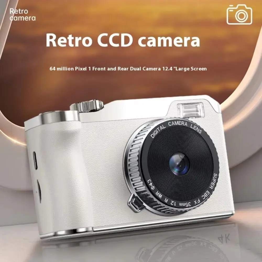 

Front/Rear Dual Camera 4K HD Digital Camera Autofocus 2.4 Inch Screen Entry-Level CCD Camera Rechargeable 16x Zoom
