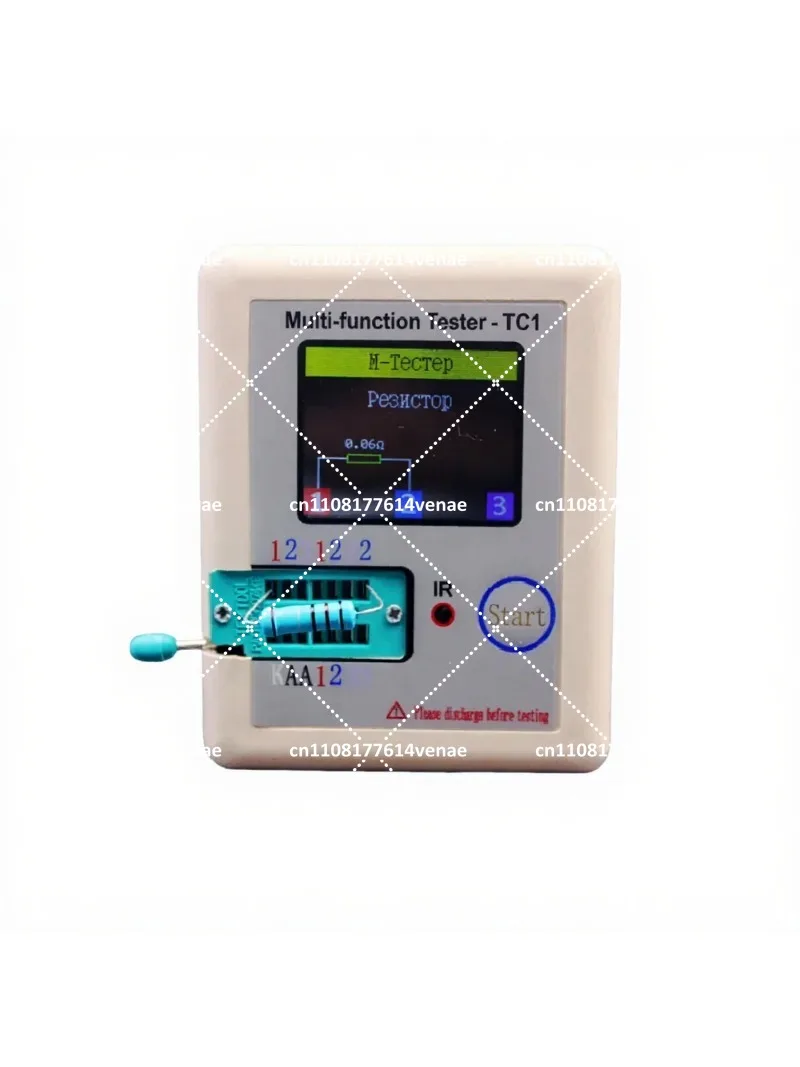 Multi-Function TC1 Transistor Tester TFT Diode Triode Capacitance Meter LCR ESR NPN PNP MOSFET IR Tester
