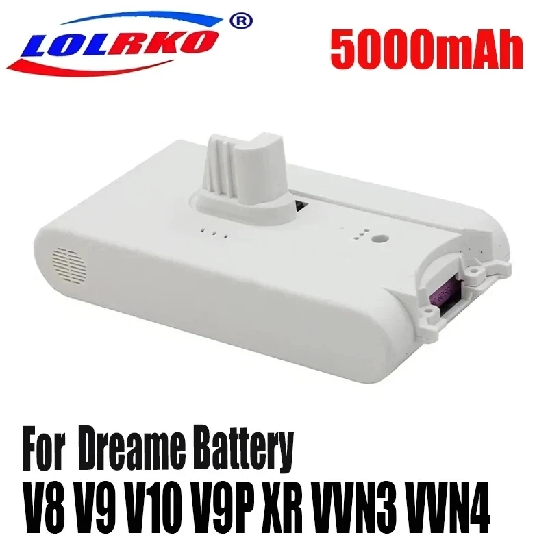 

New V9 V10 Lithium Battery for Dreame V8 V9 V10 V9P XR VVN3 VVN4 Handheld Cordless Vacuum Cleaner Parts Replacement Battery