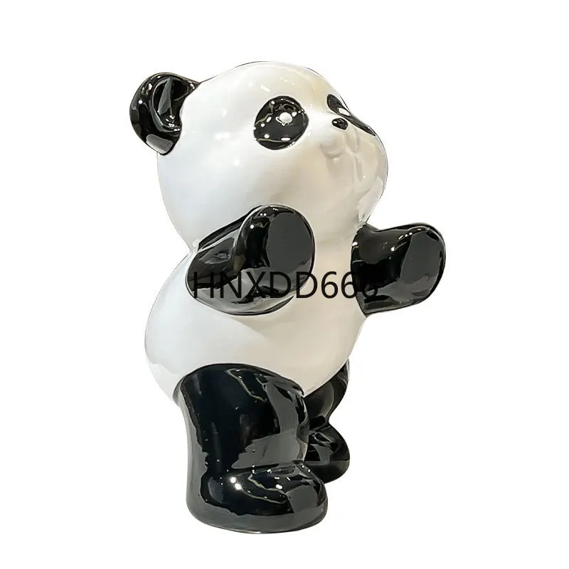 

Ceramic panda book holder for study/office, desk, cute creative