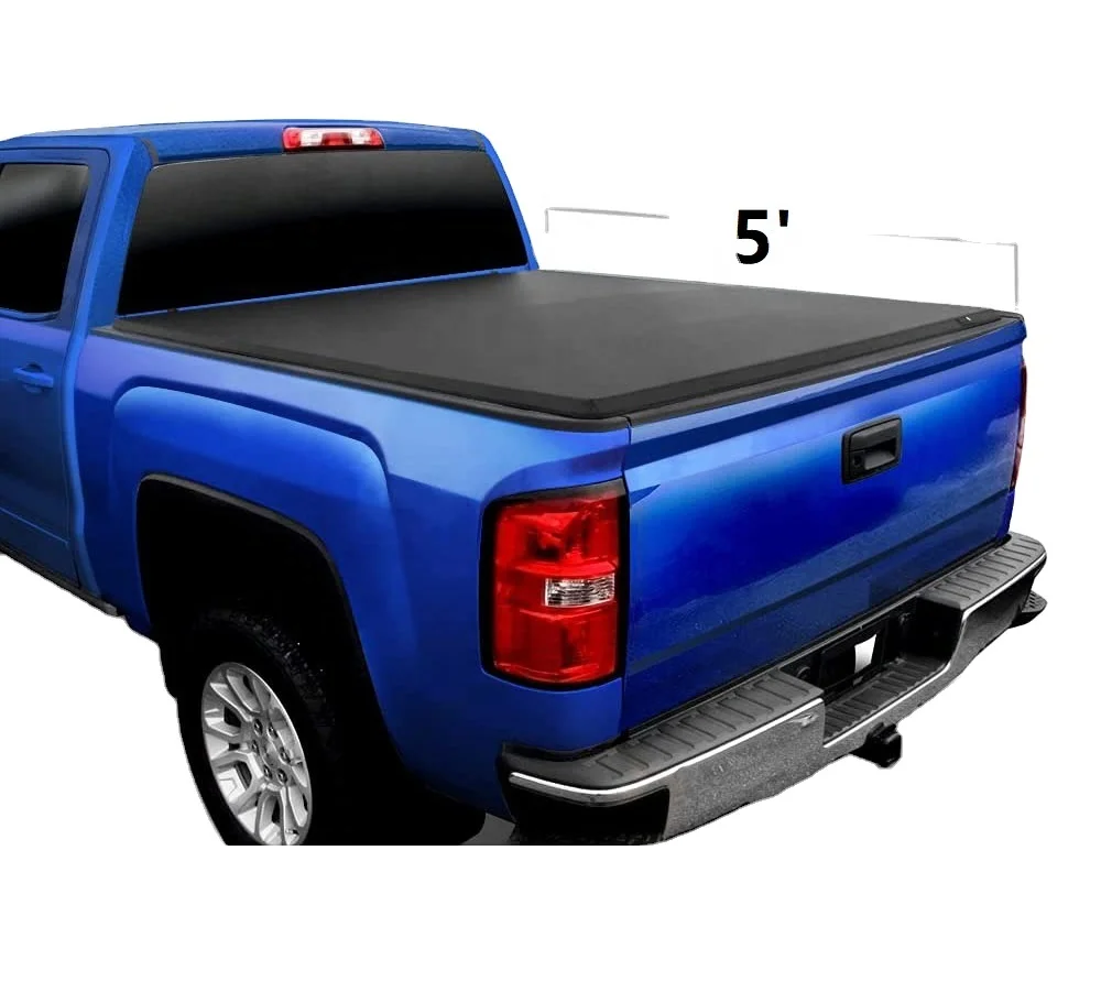 

Wholesale in China high quality hard retractable tonneau cover, tonneau tri fold cover