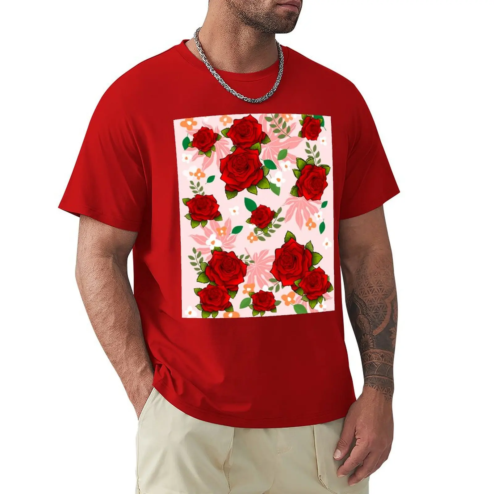 Little Red Rosie T-Shirt blanks shirts graphic tees men t shirt