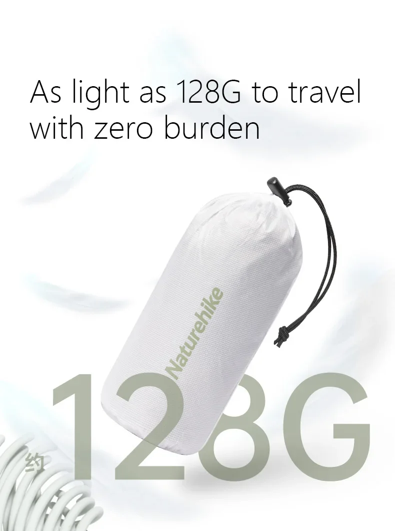 Naturehike Schlafsack-Einlage, leichter Einzelschlafsackbezug, ultraleicht, bequem, Camping-Bettlaken, Reise-Schlafsack – Detail 4