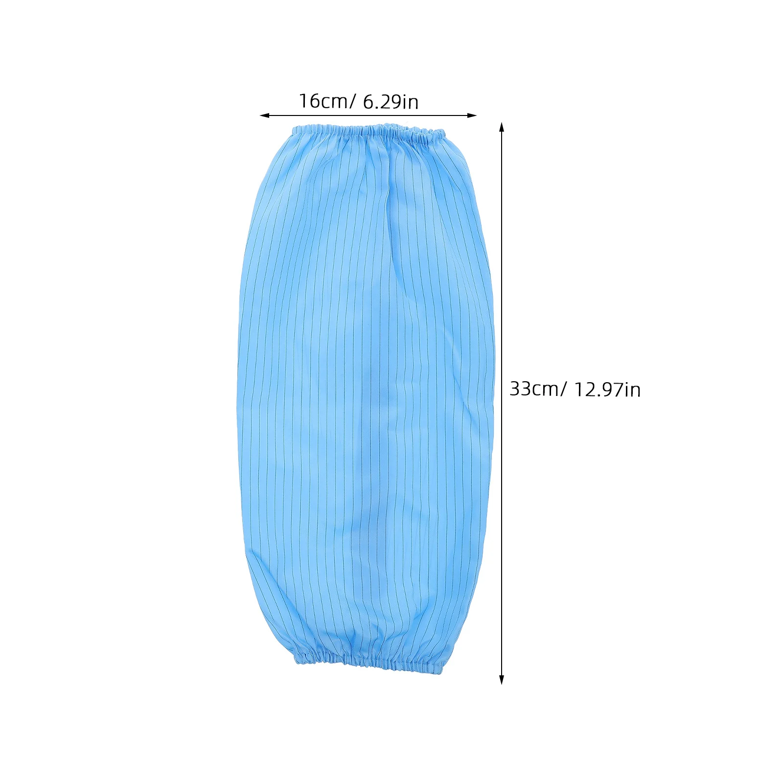 2pcs Anti Static Arm Sleeves Blue Reusable Oilproof Waterproof Protective Oversleeves For Lab Cleanroom Use