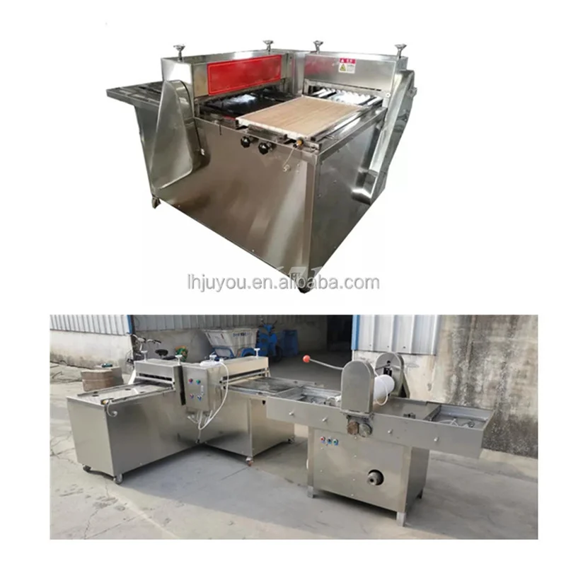 Commercial Automatic Chikki Making Machine Rice Cake Maker Peanut Brittle Sesame Candy Forming Machine