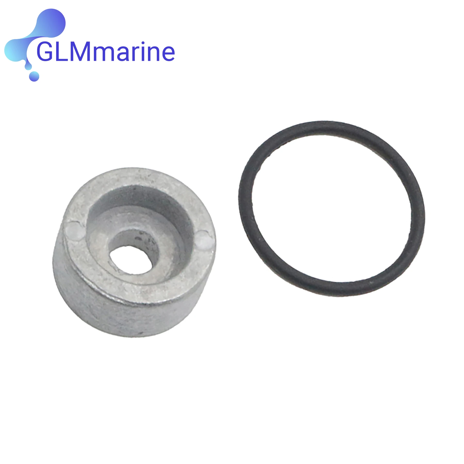 55321-87J01 Round zinc anode with O-ring 55321-87J00 For Suzuki Outboard Motor Gasoline Round Zinc Alloy 5532187J01