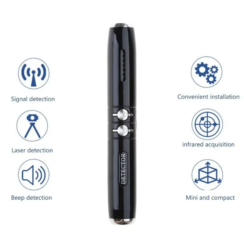 caneta deteccao infravermelho com sinal de posicionamento gps anti sneak camera anti vigilancia smart pen monitoramento do hotel 01