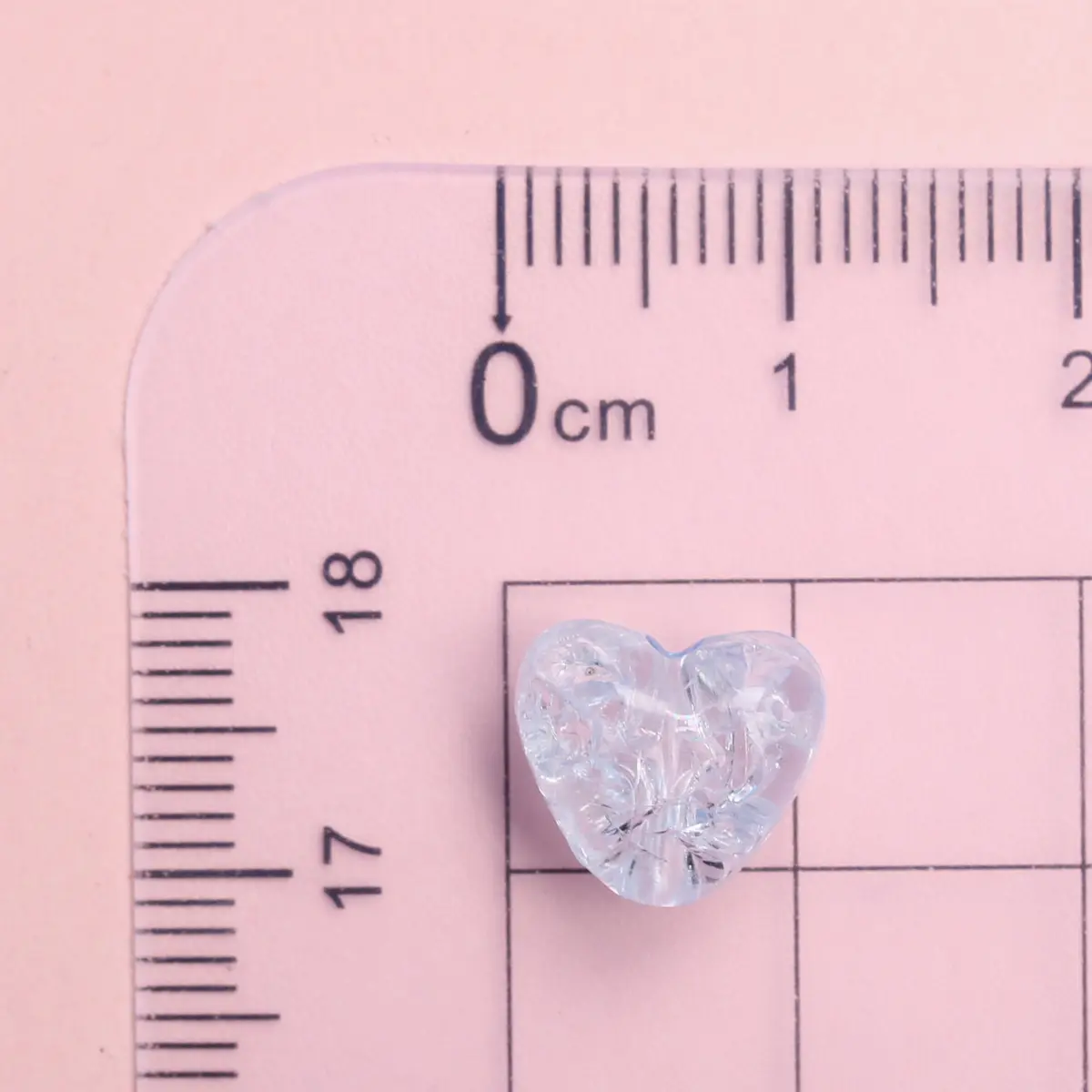 20pcs/bag 9.8*11mm Crack Heart Shape Beads DIY Handmade Craft For Jewelry Making Accessories