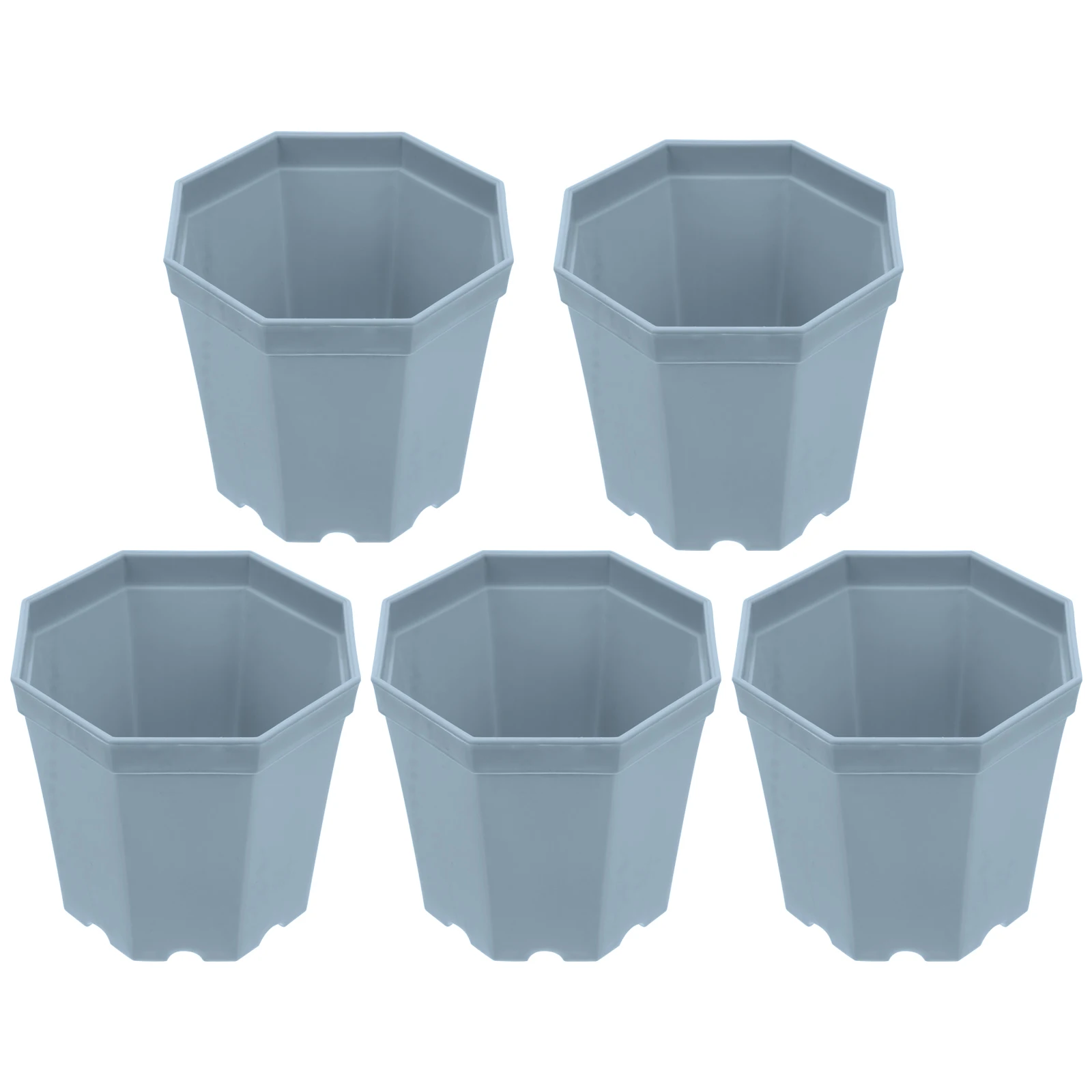 

Large Plastic Flower Pot Planter Pots Mini Cactus Succulents Indoor Cute Starter Durable Safe Breathable Balcony