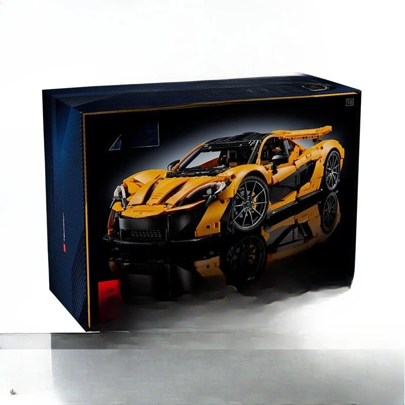 Supercar model children's educational mosaic building block toy ornament