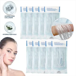 12-120Pcs No Needle Gold Protein Line Absorbable Anti-wrinkle Facial Filler Lift Firming Collagen Thread Anti-Aging For Face