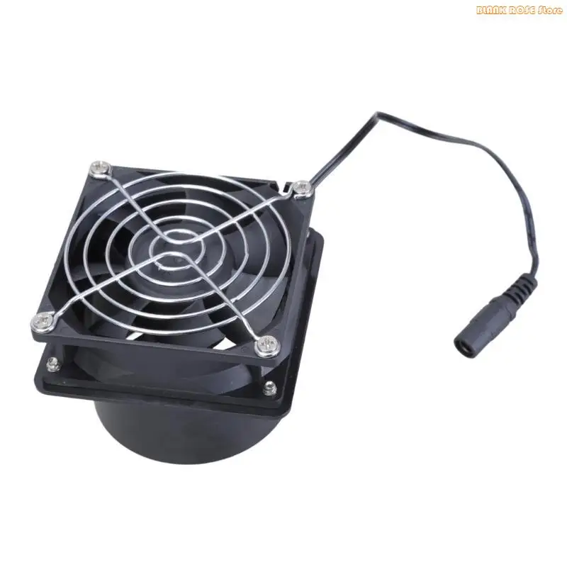 K1ae Fan Fan 12V 3800 دورة في الدقيقة جدار مروحة العادم مروحة منخفضة ضوضاء لمكتب