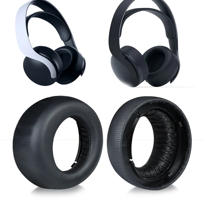 Replacement Ear Pads Cushions Headband Kit For Sony Ps5 PS5 Wireless PULSE 3D EarPads Bumper Headband Earmuff Cover Cushion
