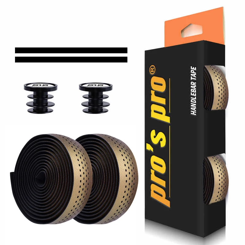 AliExpress PRO'S PRO Silicone Bicycle Handlebar Strap Non-Slip Shock drop bar tape Resistant Cycling wrap trap Road bike handlebar tape accessories