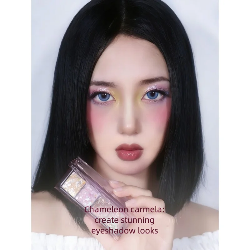 Sequined Eyeshadow Sparkling Glitter Powder Gel for Performance Stage Makeup Long-Lasting Shiny Sparkles Cosmetic Powder
